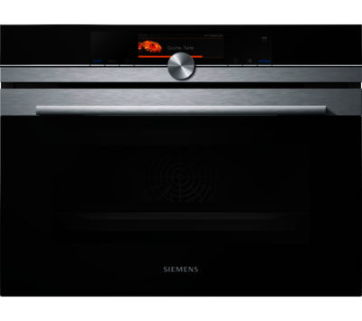 SIEMENS CS658GRS1B Electric Compact Steam Oven - Stainless Steel SIEMENS CS658GRS1B Electric Compact Steam Oven - Stainless Steel